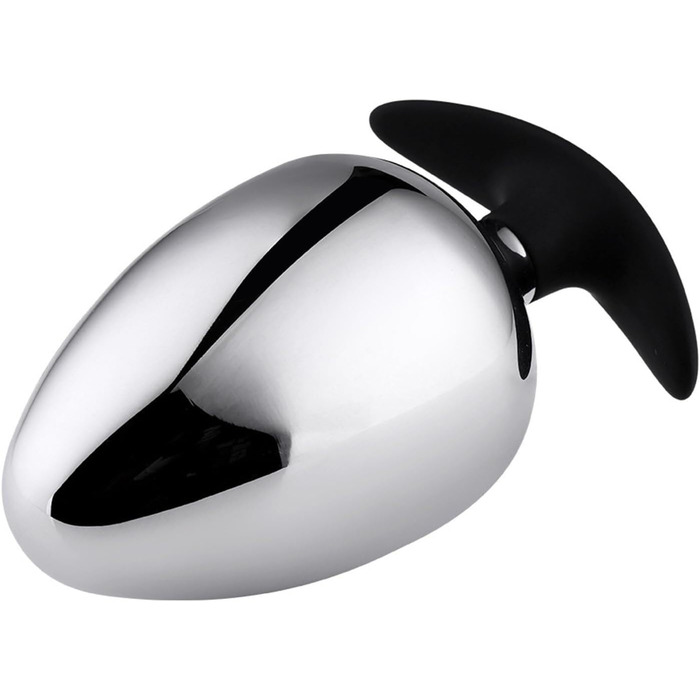 Металевий аналізатор Yerbssk - великий, унісекс, для досвідчених користувачів, аналізатор для анусу, секс-іграшка, срібний