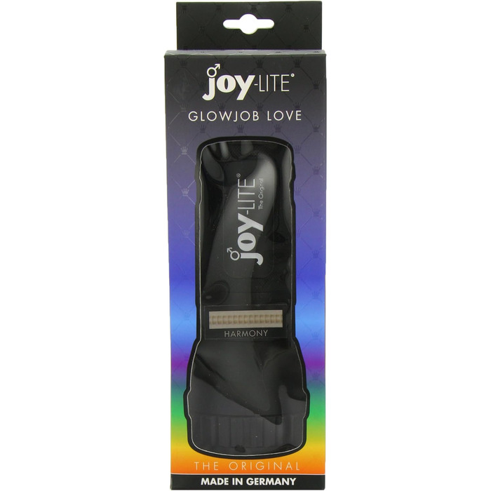 Масажер для тіла Joy-Lite Glowjob Love Original Harmony, силіконовий, 1 шт.