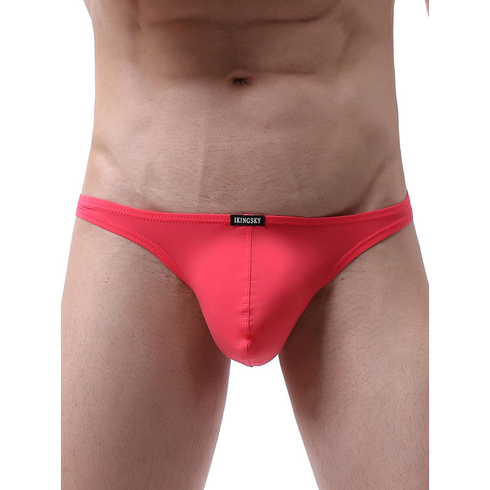 Сліпи iKingsky для чоловіків, сексуальний вигин, частковий закриття спини, труси для чоловіків, XL, 6 штук