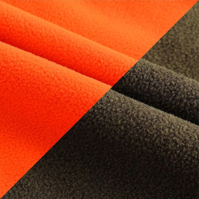 Двостороння куртка для полювання Rondane Fleecejacke Orange Camo, флісова куртка (Orange Blaze Camo/Melange Green), розмір 3XL