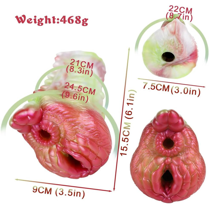 Масажер для чоловіків 2-в-1 з реалістичною силіконовою вагіною. Іграшка для дорослих, масаж пеніса, силікон.