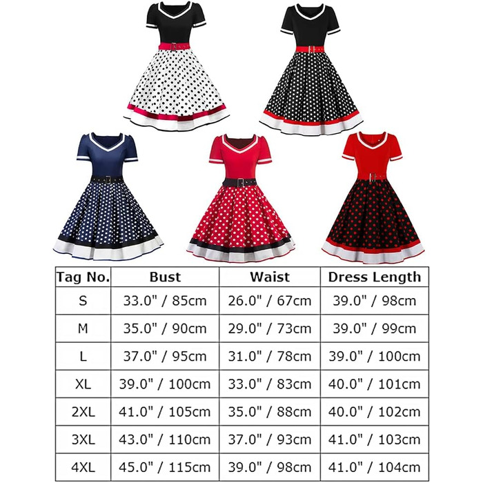 Сукня в стилі рокабіллі Odizli для жінок 50-х років. Короткий рукав, V-подібний виріз, принт у горошок, сукня-свінг для вечірки, весілля, чорна, розмір M