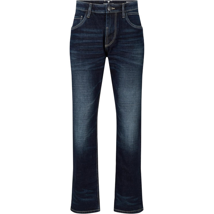 Чоловічі джинси Tom Tailor Trad Relaxed Fit, колір Dark Stone Wash Denim, розмір 36W/36L