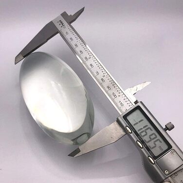 Анальний масажер з кришталю, скло, 117*60 мм - для чоловіків та жінок