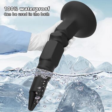 Анальний дилататор Yasexx Giant Monster з присоскою для стимуляції простати та ануса (S)