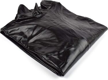 Комбінезон Rubberfashion Wetlook з ефектом глянцю - чорний металік (для жінок та чоловіків)