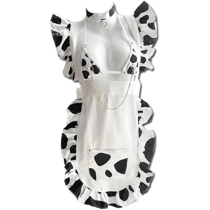 Костюм горничної JasmyGirls: сексуальний сет з бікіні, леопардовий принт, мікро-бікіні, Kawaii аніме, костюм для косплею, комплект бюстгальтера та трусиків