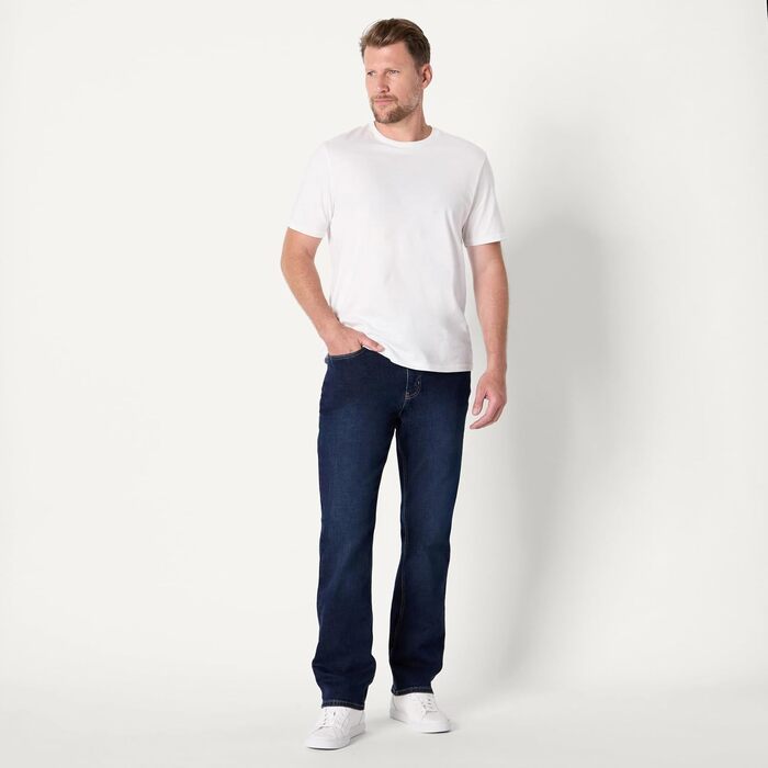 Чоловічі джинси Amazon Essentials Relaxed Fit, темно-синій колір (Dark Midnight), розмір 40W / 30L