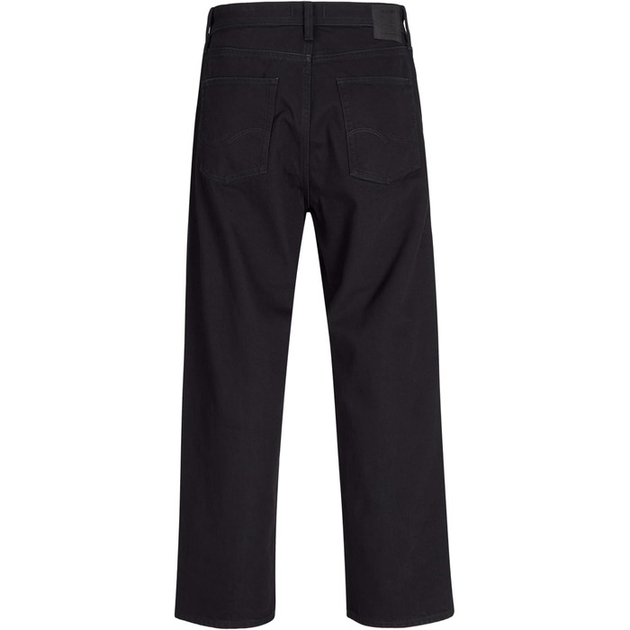 Чоловічі широкі джинси Jack & Jones JJIALEX Baggy Fit, чорний денім (32W / 36L)