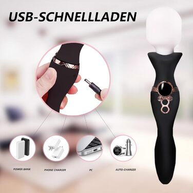 Вібратор для жінок з 9 режимів вібрації, подвійна вібрація, сексуальні іграшки для дорослих
