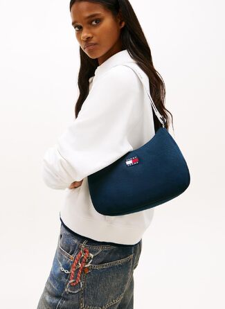 Жіноча сумка через плече Tommy Jeans Tjw Ess Daily Shoulder Bag Blue (Dark Night Navy)