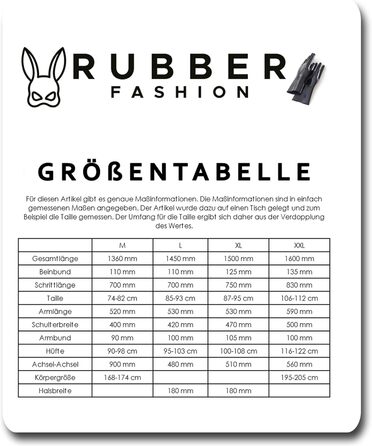 Чоловічий комбінезон з ефектом мокрого блиску Rubberfashion - шкіряний костюм-ластовиця, XXL, довгі рукави