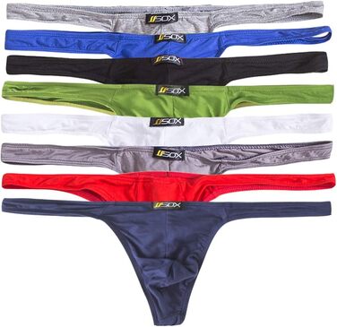 Чоловіча білизна QiaTi: труси-танга, сліпи, боксери (8 шт., M)