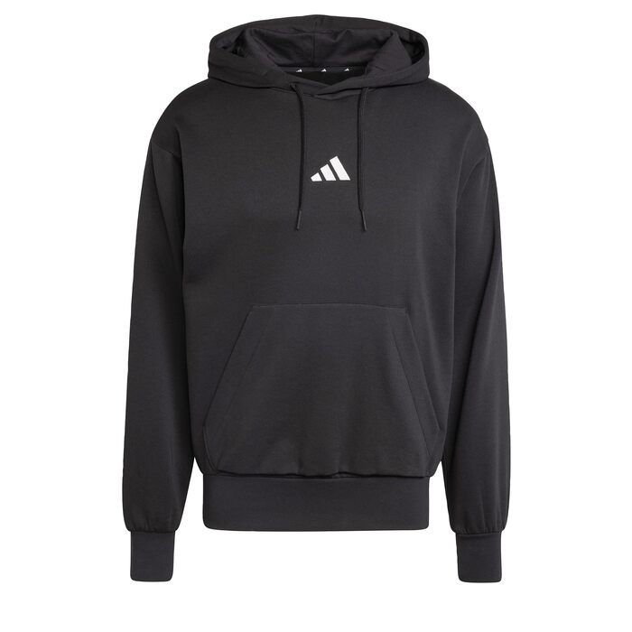 Чоловіча худі adidas Performance Feelcozy, чорна з білим, розмір XL