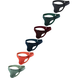 Сексуальна чоловіча труси Tanga iKingsky (6 шт.) - бавовна, еластичний пояс