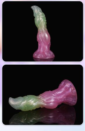 Анальний вібратор Yasexx Fantasy Monster Alien - вібратор з чашею, силікон, рожевий (L)