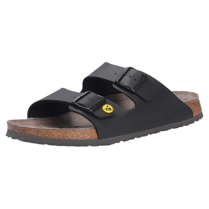 Сандалі Birkenstock Arizona Birko-flor Esd унісекс, чорні, розмір 40 EU