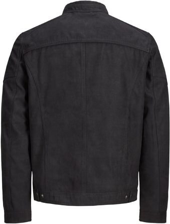 Чоловіча куртка Jack & Jones зі штучної замші, Jet Black, розмір L