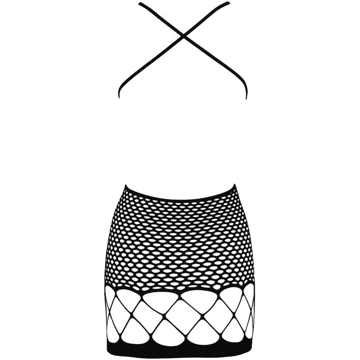 Чорна мереживна сукня Orion Netzkleid для жінок: сексуальна, з вирізами на талії, глибоким декольте, облягаюча фігуру