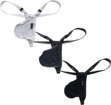 Сексуальна чоловіча спідня білизна Faringoto: комплект G-String Tanga, еластичний матеріал, розмір L, 8042-3colors01