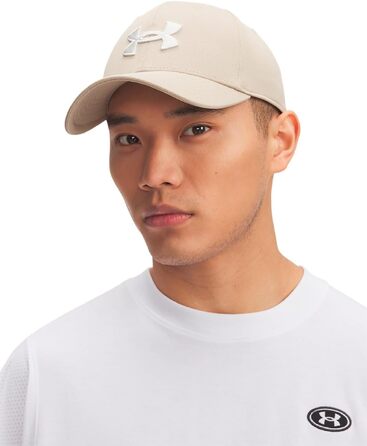 Дитяча кепка Under Armour Blitzing ADJ для хлопчиків, регульована, L-XL, колір City Khaki / White Quartz