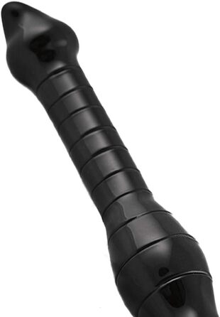 Скляний дildo Zepter чорного кольору