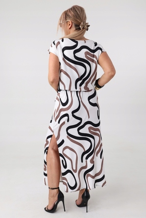 Повсякняна трикотажна сукня maxi FEMIMODA, розмір 44