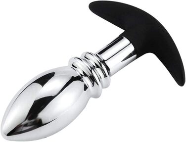 Анальний дildo з нержавіючої сталі для чоловіків та жінок. Іграшка для анального сексу, SM.