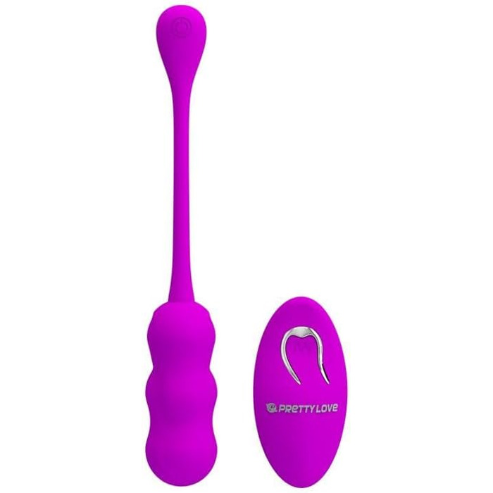 Pretty Love Leshy Вібруюче яйце з пультом дистанційного керування, Рожевий, 2,8x18,6 см