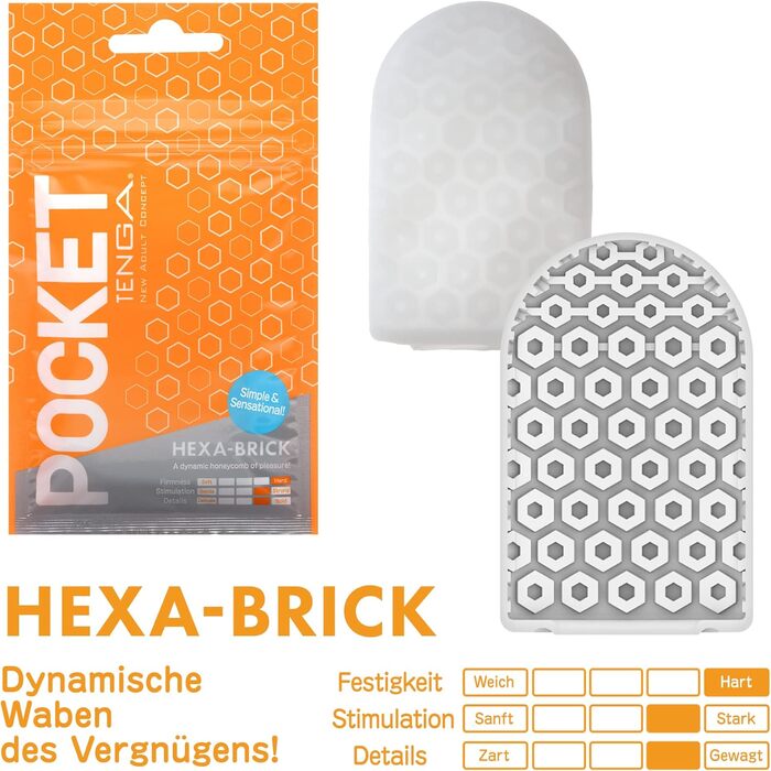 Набір мастурбаційних іграшок Pocket Tenga Series (Wave Line, Click Ball, Block Edge, Hexa-Brick, Crystal Mist, Spark Beads)