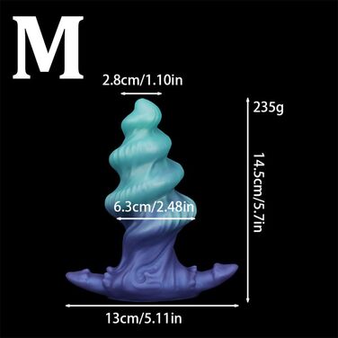 Аналізатор G-точки Jixaxe Dido: масажер для стимуляції, м'який силікон, з основою, для новачків (M)