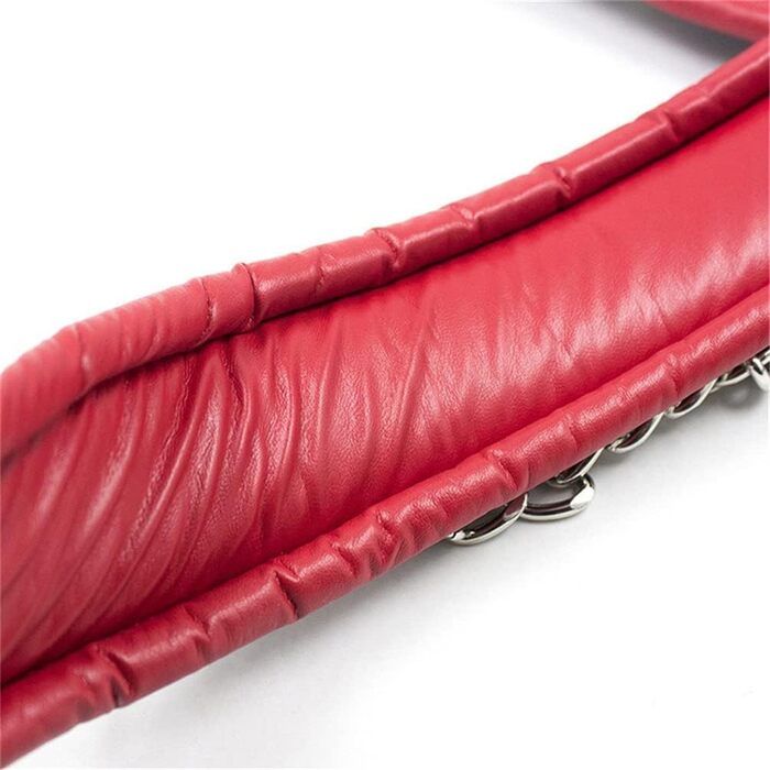 Набір наручників та кайданків для ніг Hanyi Leder з м'якою підкладкою, Bondage, іграшки для дорослих для жінок та чоловіків