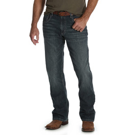 Чоловічі джинси Wrangler 20X No. 42 Vintage Bootcut Stretch, колір Glasgow, розмір 32W/34L