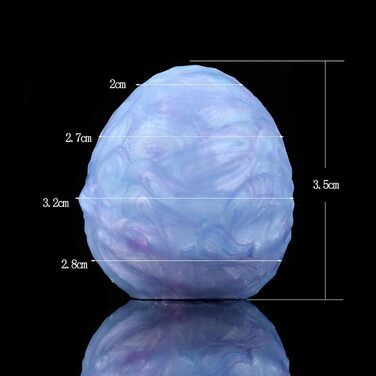 Анальні кульки з рідкого платиновиго силікону HXLXW для стимуляції G-точки, розширювач анусу, 3 шт.