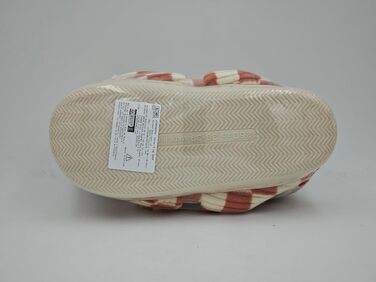 М'які капці Guyarns для жінок та чоловіків, плюшеві домашні тапочки з ефектом пам'яті (Memory Foam), антиковзальна підошва, у формі хмаринки, клітинчастий принт, помаранчеві (розмір 46/47 EU)