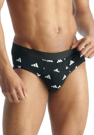Труси чоловічі Adidas Basic Brief Sips (6 шт.) - L, Різні кольори