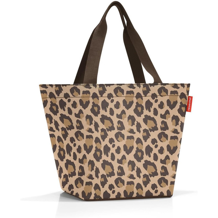 Сумка-шопер reisenthel Shopper M Leo Macchiato — містка жіноча сумка з водовідштовхуючого матеріалу