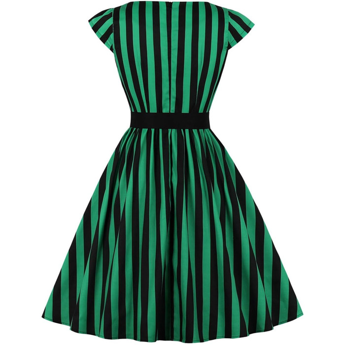 Сукня Rockabilly AXOE 50-х років, бавовна з поясом (XL, S01)