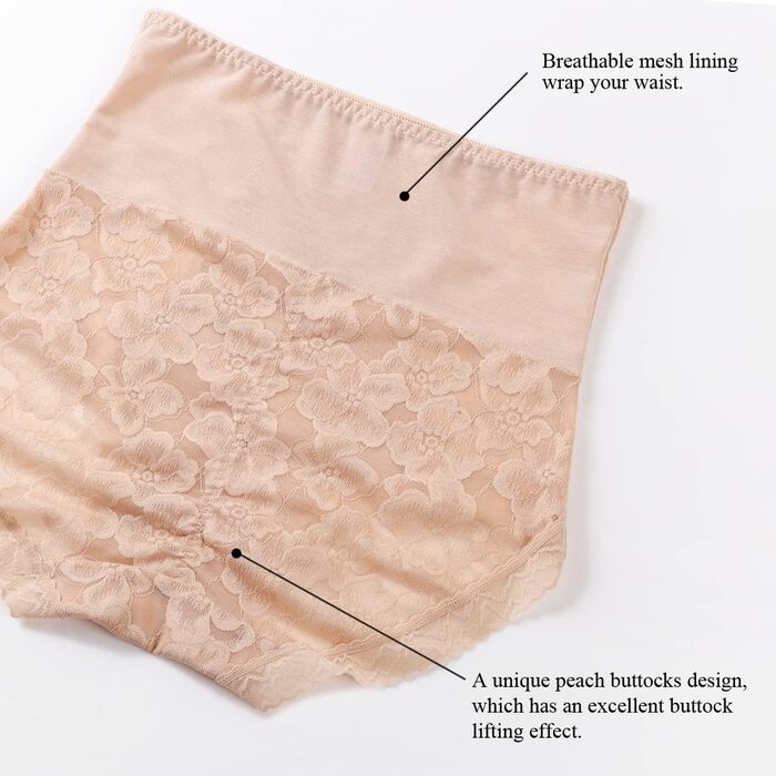 Шейпвеар Slips BLKDOTS Daen Kofort: висока талія, контроль живота, стегон та спини, 3 шт. (XXL, чорний)