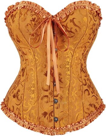 Топ-корсет з мереживом UXSELKCD Multicolor - сексуальний, обтягуючий, для формування фігури (3XL)