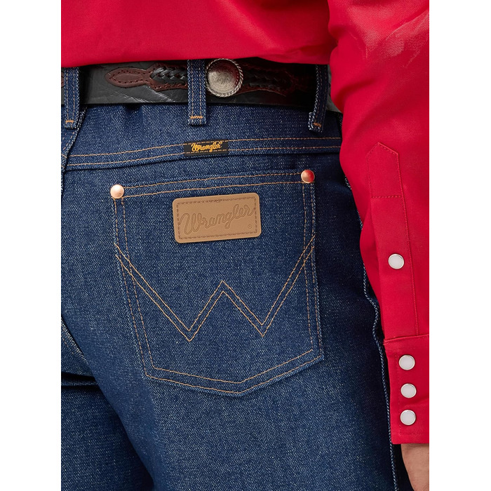 Чоловічі джинси Wrangler Slim Fit у ковбойському стилі, Indigo Starr, розмір 27W / 34L