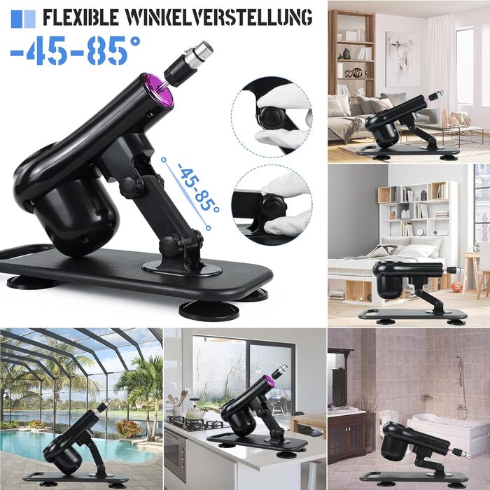 Автоматизована секс-іграшка з пультом дистанційного керування та насадкою-соскс, для чоловіків та жінок