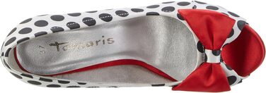 Жіночі туфлі-човники Tamaris 29300, багатоколірні в горошок (Blk Dots Comb), розмір 40 EU