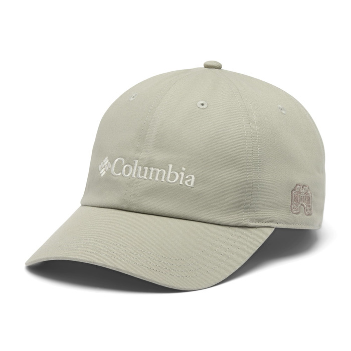Кепка бейсболка Columbia Provisions Unisex, сіра (Flint Grey) з логотипом та принтом бінокля, один розмір