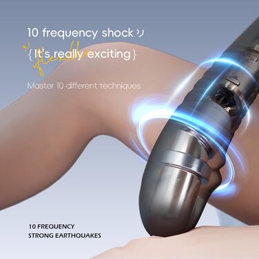 Анальні вібратори для пар NAIXBTY: 10 режимів, масажер для анального отвору та кільце для статевого члена