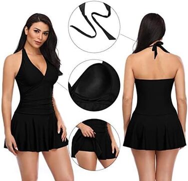 Купальник Shekini Daen Manhattan Black 4XL - Комплект (1111)