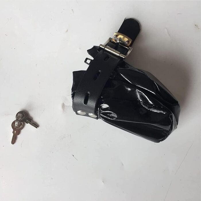 Кільце для яєчок з фіксатором пеніса, шкіряна сумка-тримач, для чоловіків, секс-іграшки