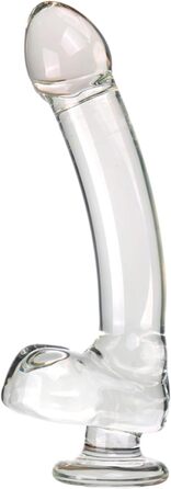 Анальний масажер Hrekssi Glas Dildo 4 шт. - скляний плуг, стимулятор G-точки, для пар, чоловіків та жінок