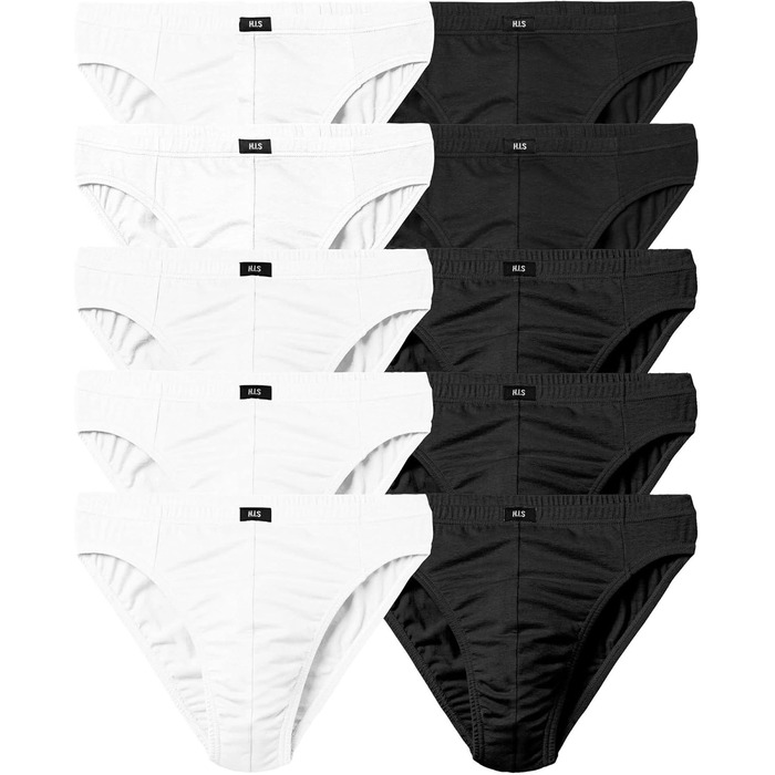 Чоловічі шкарпетки H.I.S Slip (упаковка, 10 шт.) однотонні