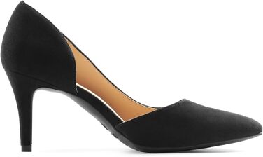 Жіночі туфлі-човники на шпильці DREAM PAIRS, чорний замша, розмір 39 EU